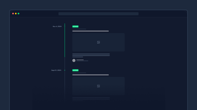 ChangelogVersions preview